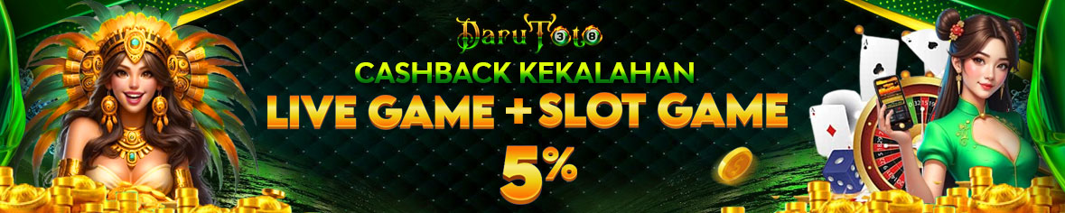 BONUS CASHBACK DARUTOTO